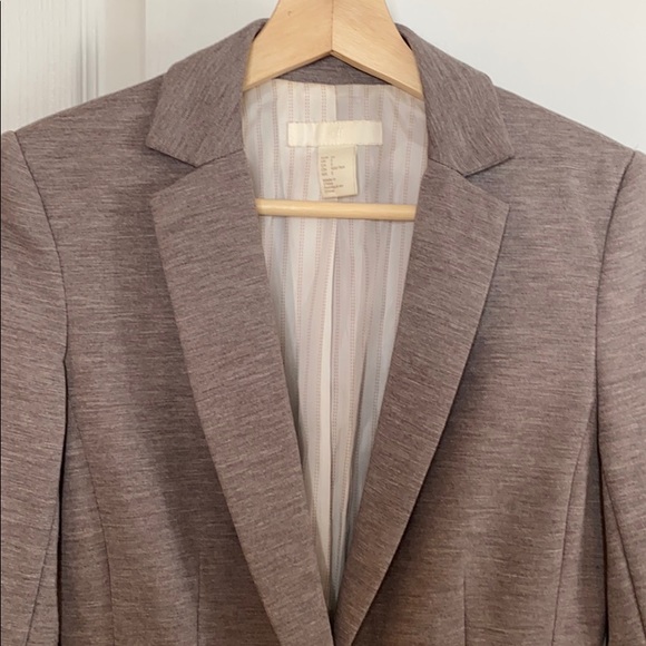 Grey Casual Blazer - Picture 3 of 7